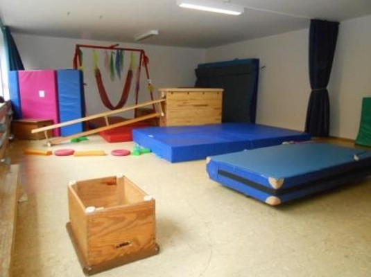 Turnraum des Kindergartens